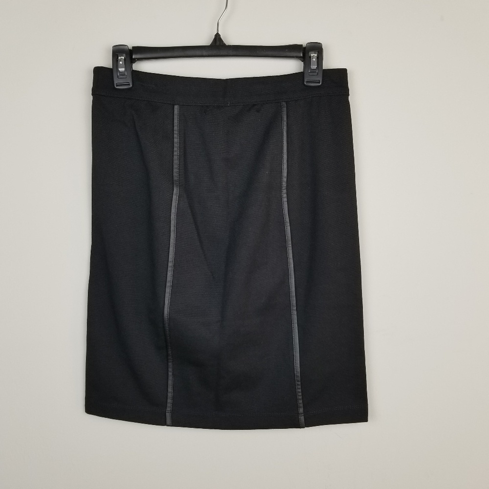 Max Studio Black Midi Skirt
